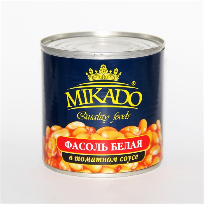 Фасоль белая в томатном соусе "Микадо", 425 мл (АР) 02813 - фото 217