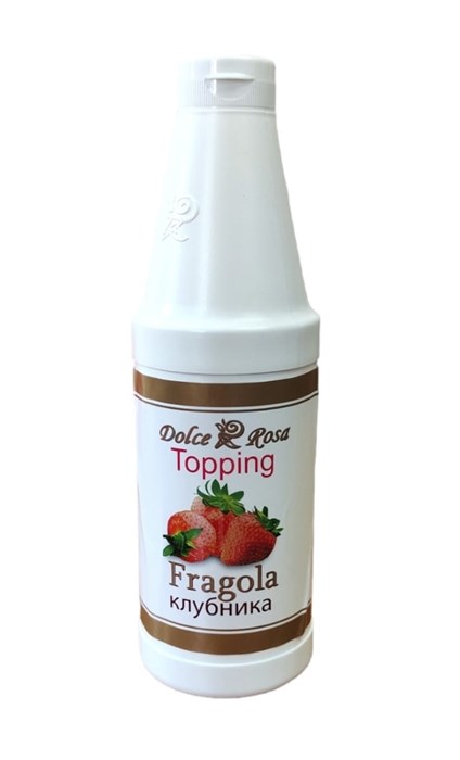 Топпинг "Dolce-Rosa" Клубника (1,0 л/1 кг/1,075 кг) кор. 6 шт. 00003180 - фото 297