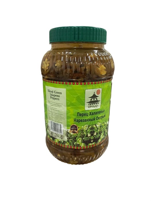 Перец Халапеньо марин. зеленый Kaminary, 3кг (сух.вес 1,5кг), пл/б (ШТ) 35815 - фото 462