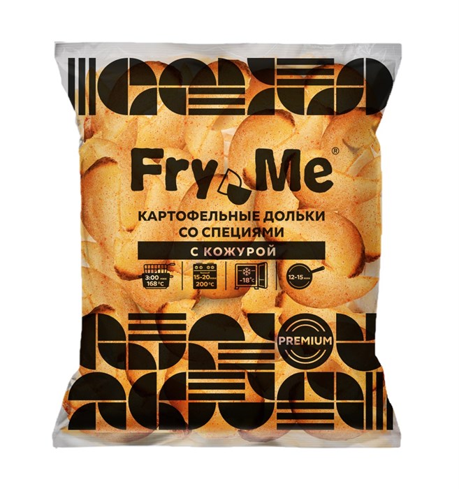 Картофельные дольки Fry Me W01 Premium со специями пакет 2,5 кг V7915 - фото 729