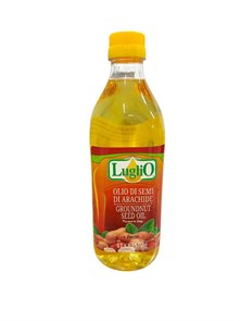 Масло арахисовое LugliO (G1) ПЭТ, 1л * 12 шт 44036